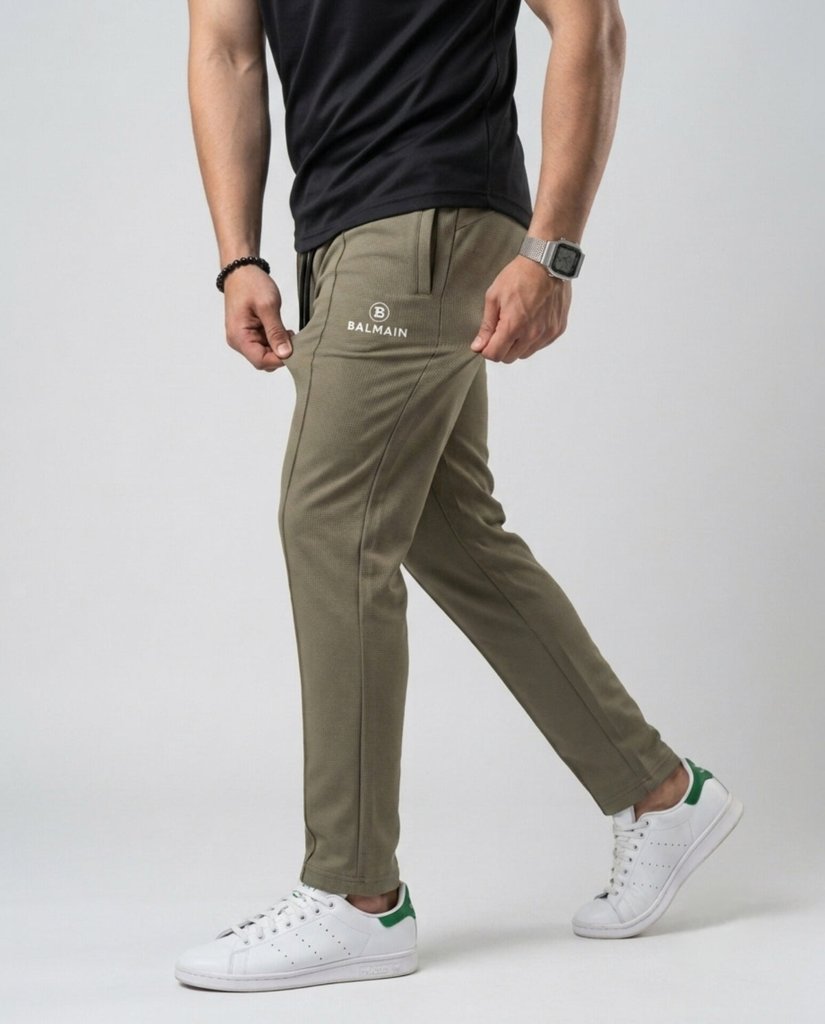 Balmain Imported Open Bottom Trouser