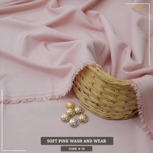 Soft Pink luxury Wash and Wear
