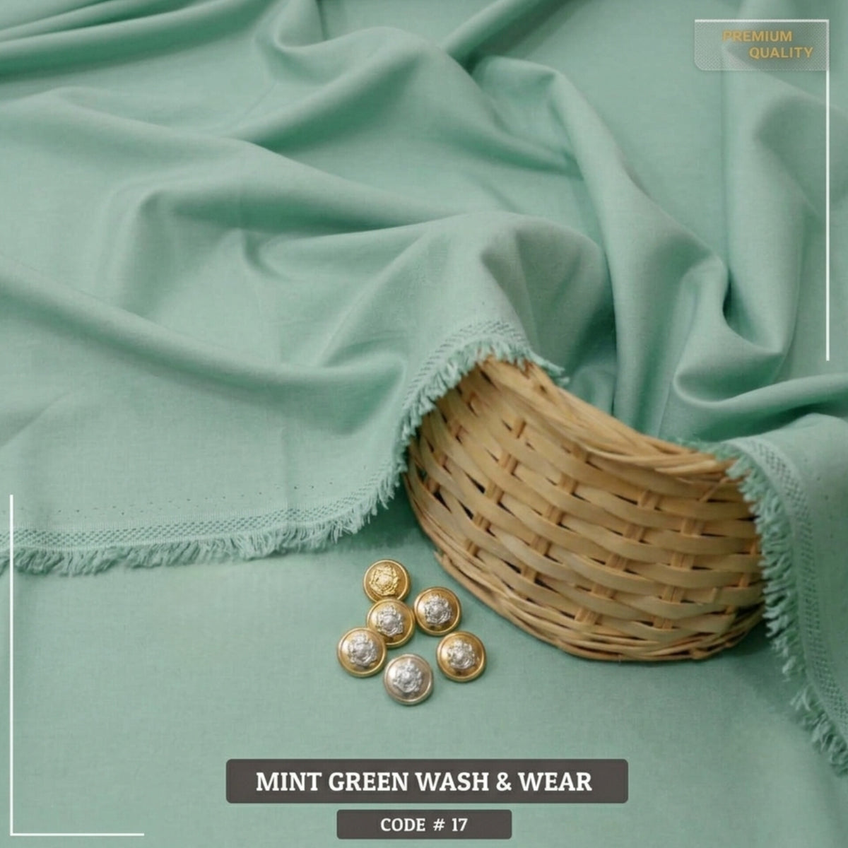 Mint Green wash and Wear