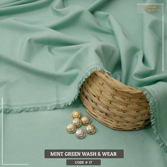 Mint Green wash and Wear