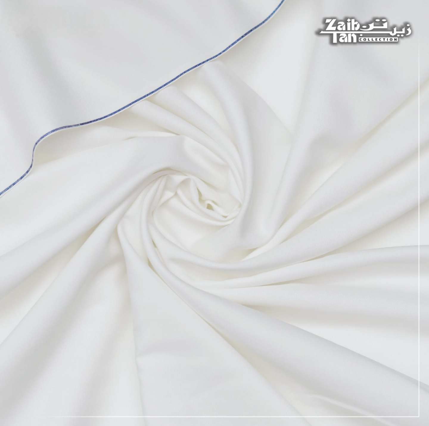 White - Mens Wash and Wear Blended Fabrics