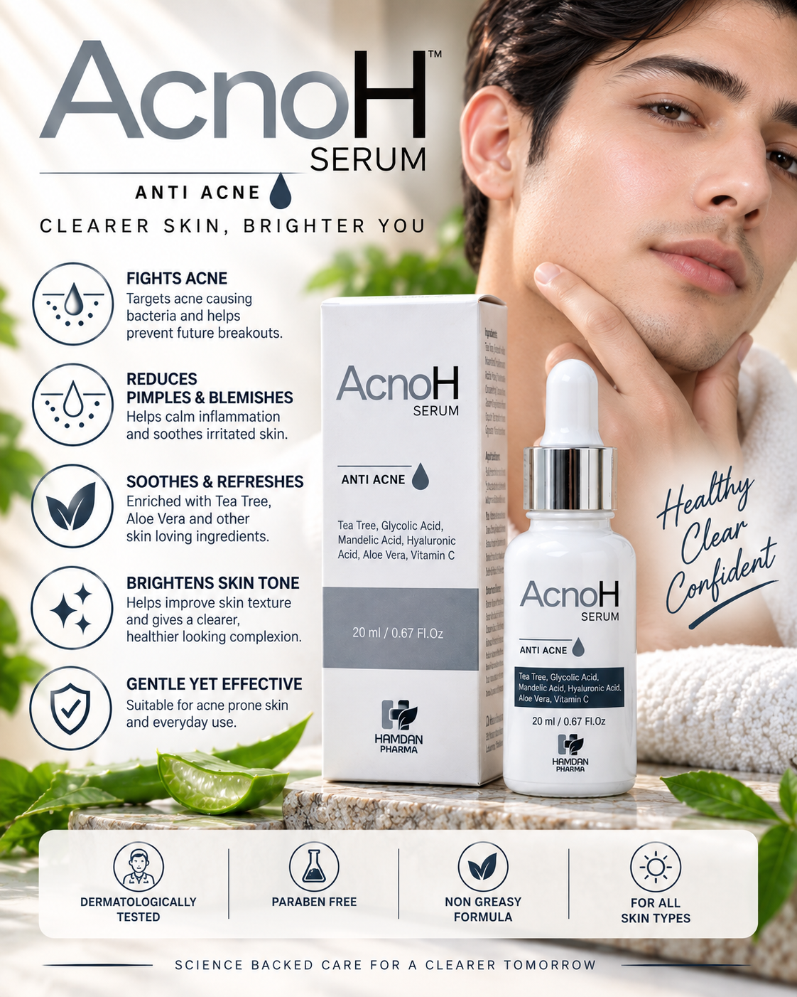 AcnoH Serum – Anti Acne Serum 20ml