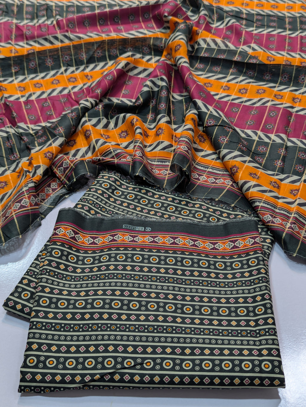 Bin Saeed Lawn 3pc