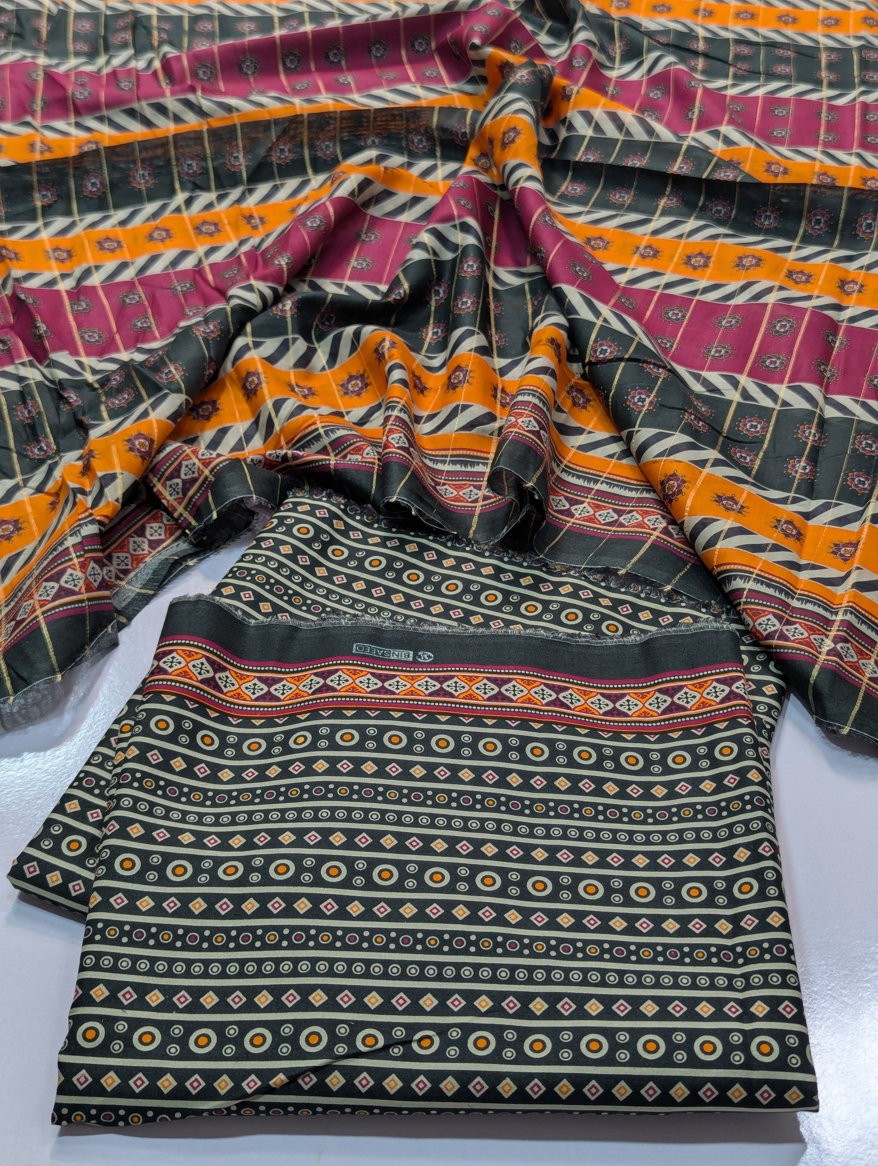 Bin Saeed Lawn 3pc
