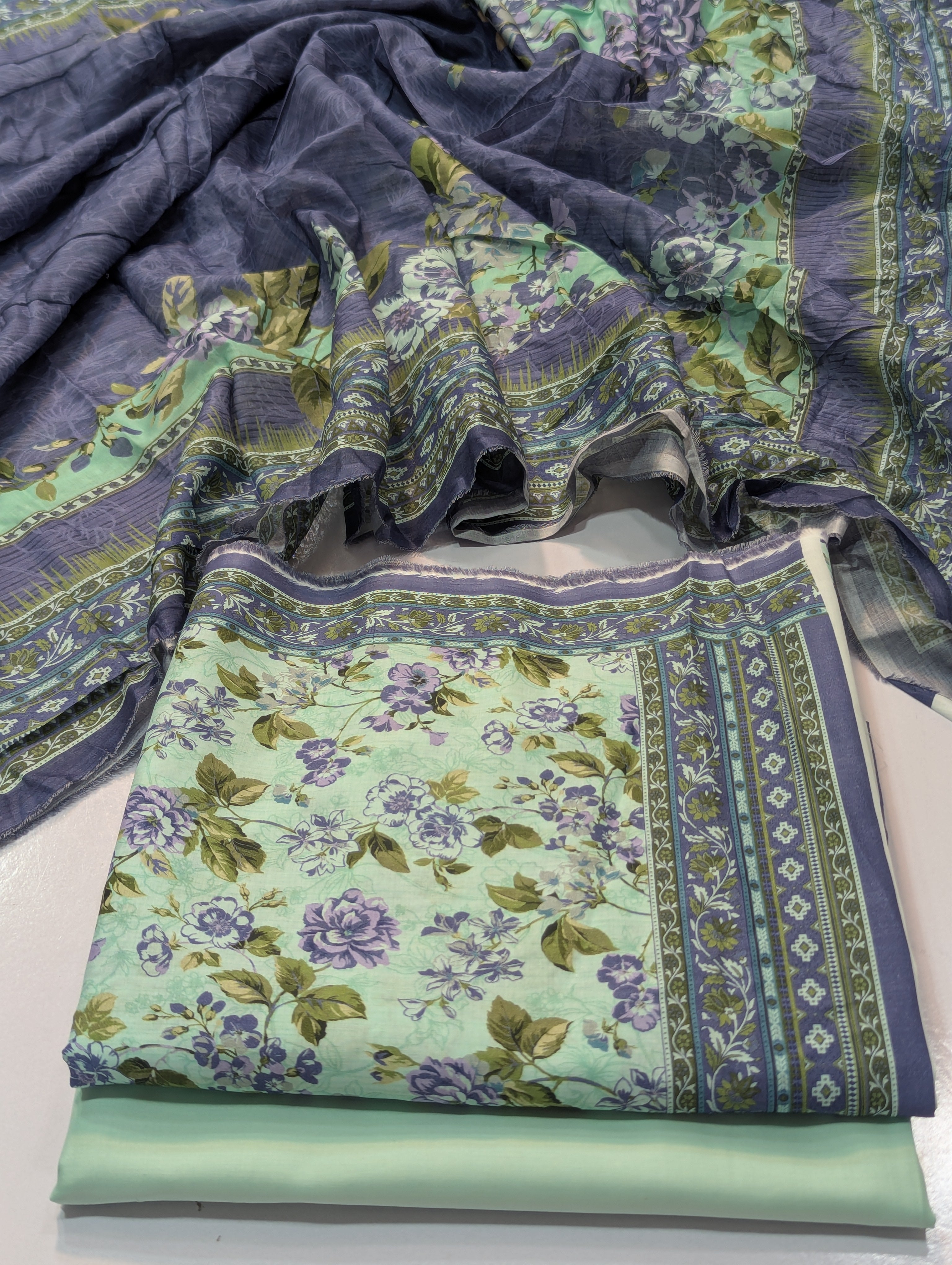 Bin Saeed Lawn 3pc