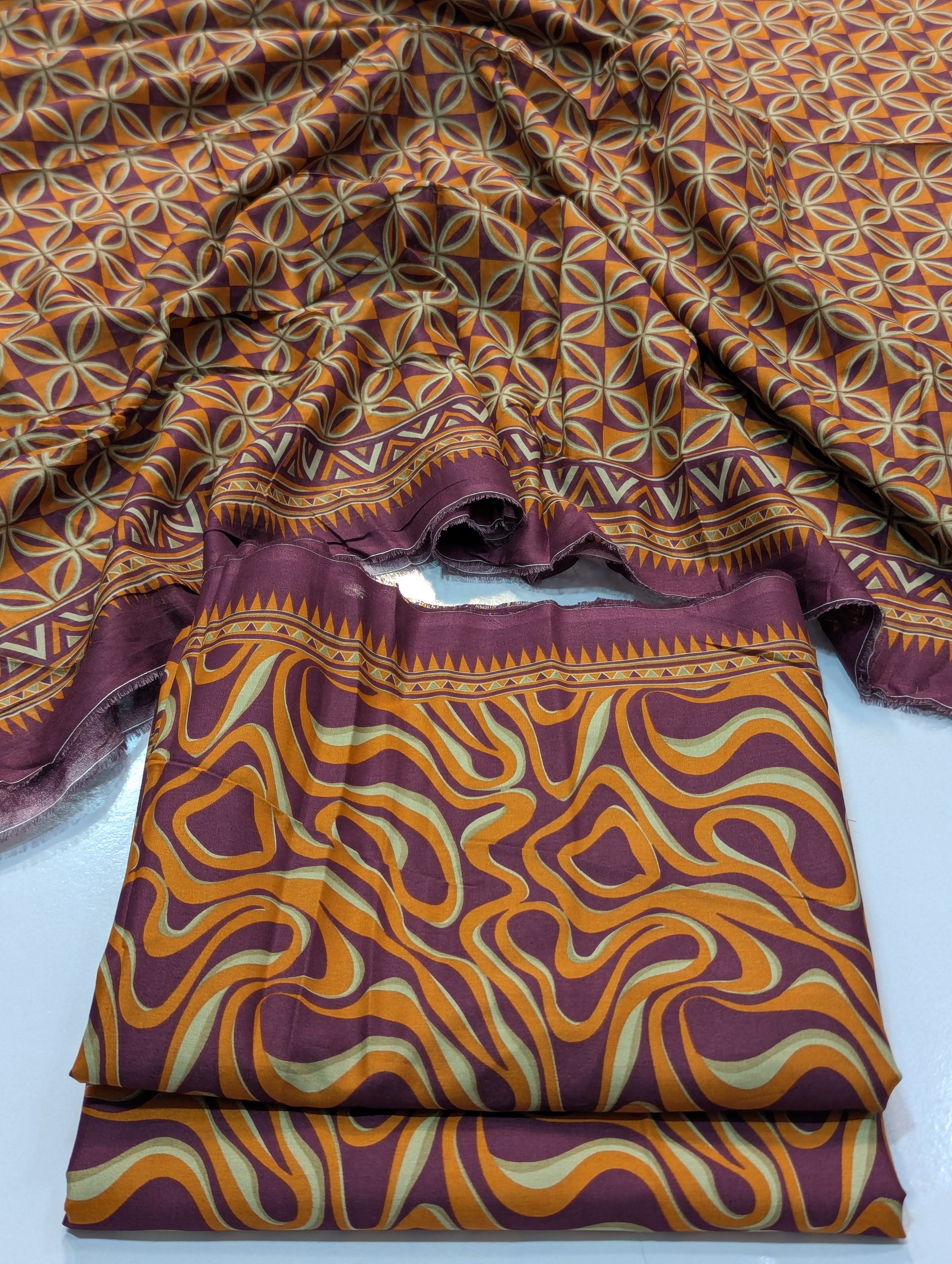 Bin Saeed Lawn 3pc