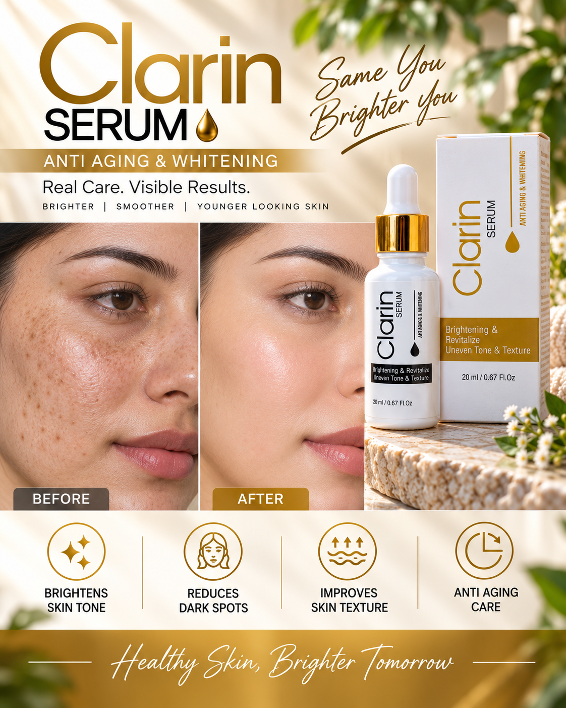 Clarin Serum – Anti Aging & Brightening Serum 20ml