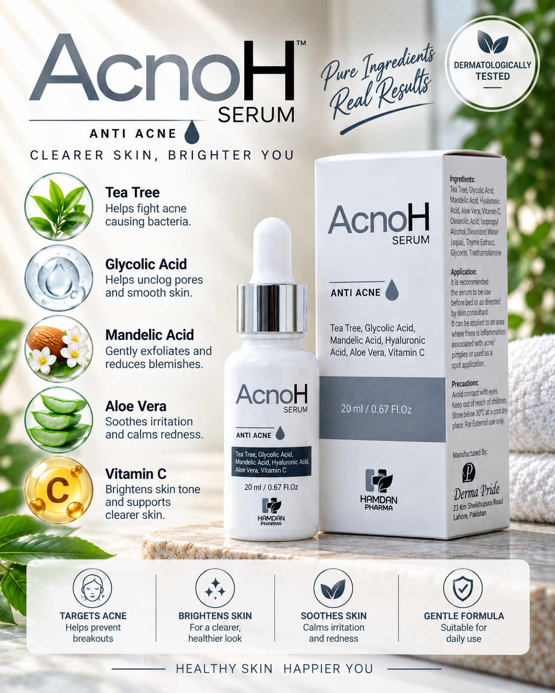 AcnoH Serum – Anti Acne Serum 20ml