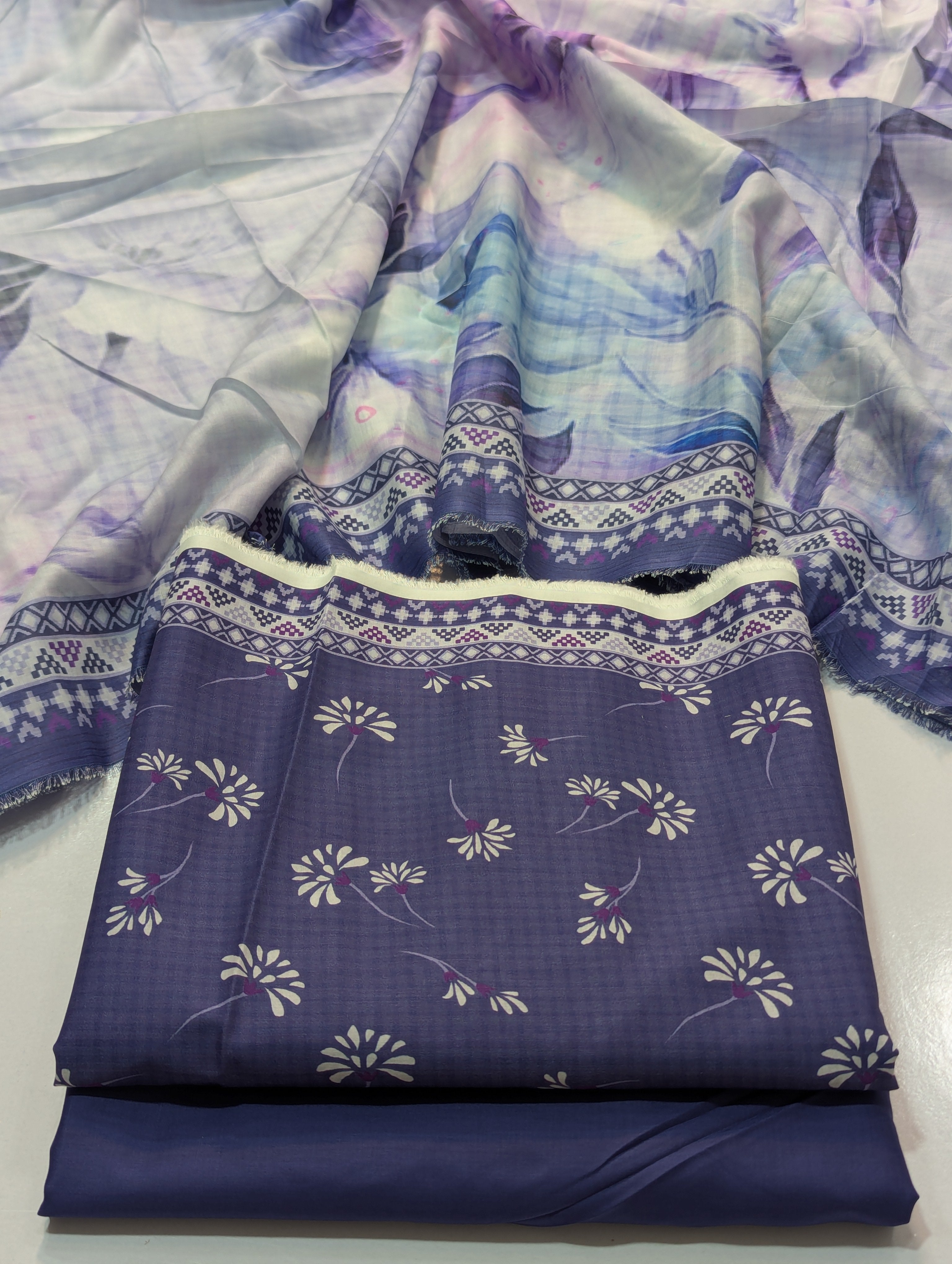 Bin Saeed Lawn 3pc