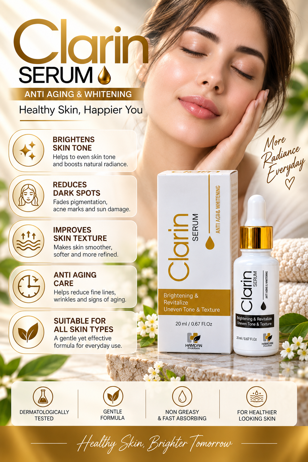 Clarin Serum – Anti Aging & Brightening Serum 20ml