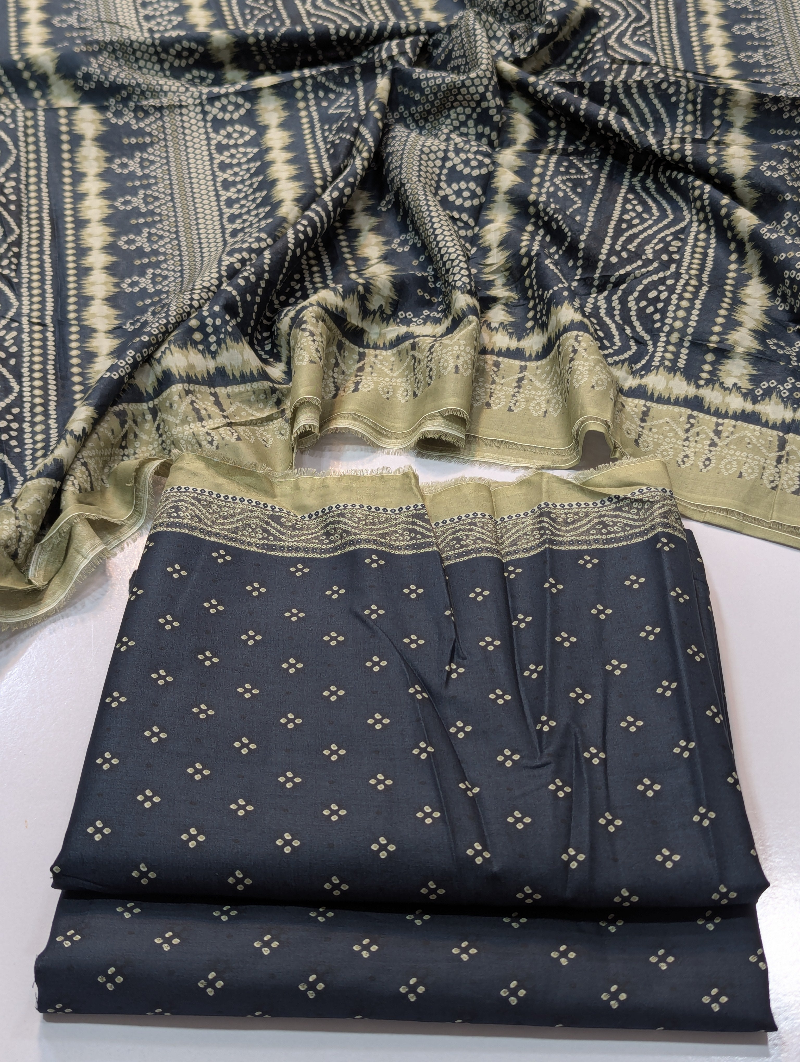 Bin Saeed Lawn 3pc